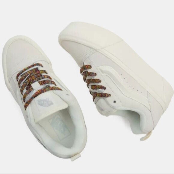 Vans Knu Stack White Chunky Platform Sneakers Size Men's 4/Women's 5.5 NWOB - Picture 3 of 9